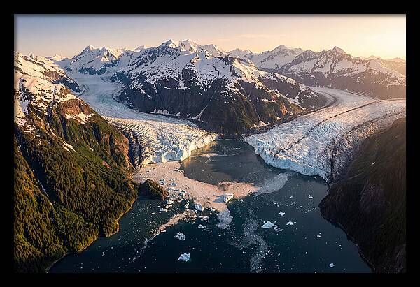 Glacier Bay National Park Aerial View