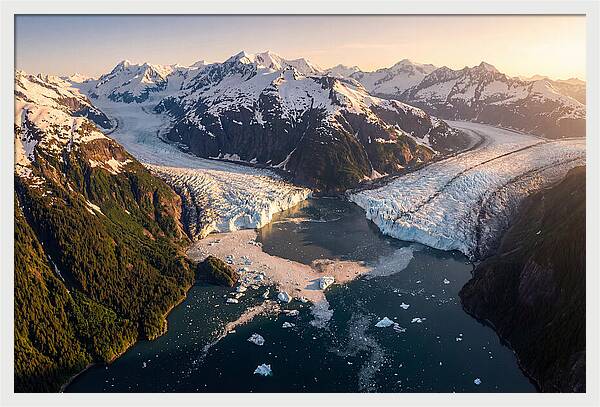Glacier Bay National Park Aerial View