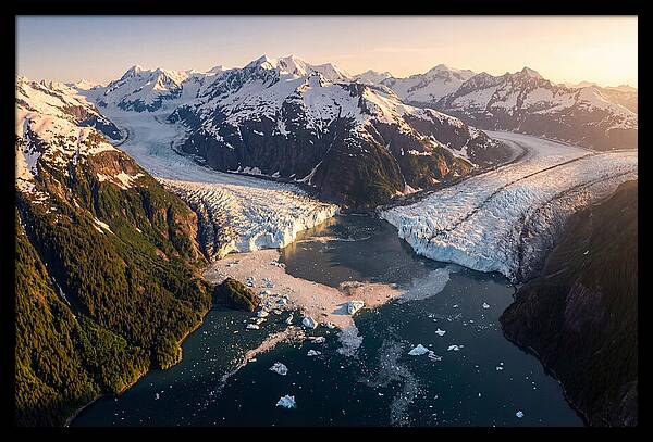Glacier Bay National Park Aerial View