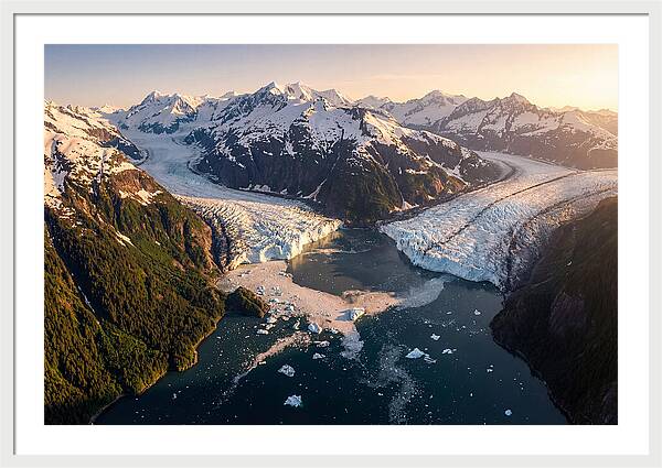 Glacier Bay National Park Aerial View
