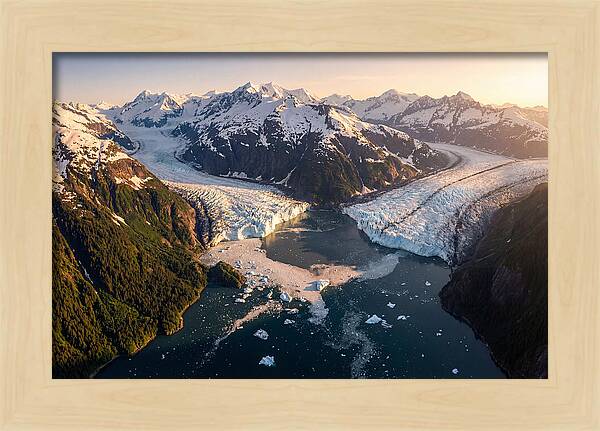 Glacier Bay National Park Aerial View