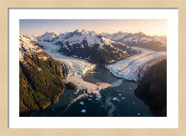 Glacier Bay National Park Aerial View