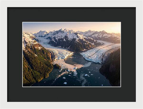 Glacier Bay National Park Aerial View