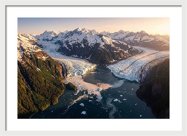 Glacier Bay National Park Aerial View