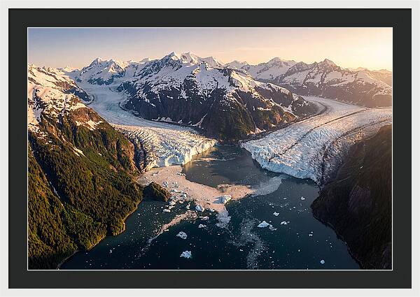 Glacier Bay National Park Aerial View