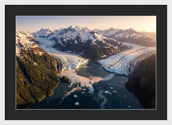 Glacier Bay National Park Aerial View