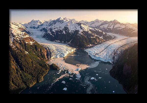 Glacier Bay National Park Aerial View