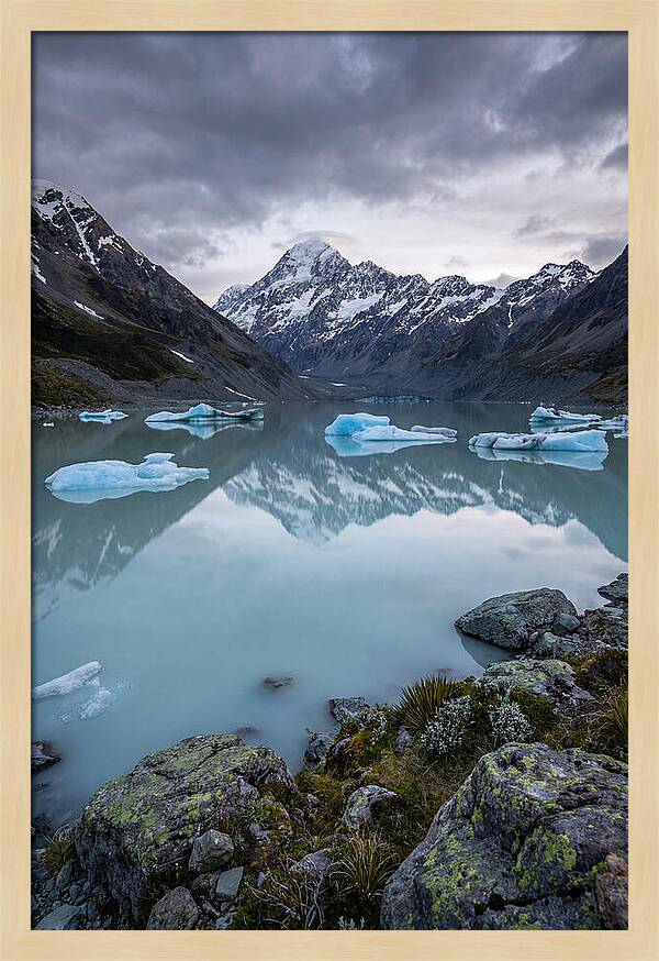 Glacier Lake Reflections