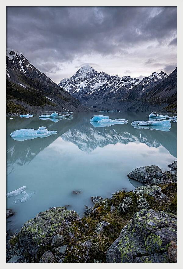 Glacier Lake Reflections