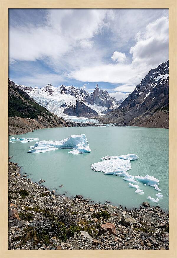 Glacier Lake Serenity