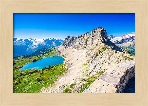 Glacier National Park Garden View