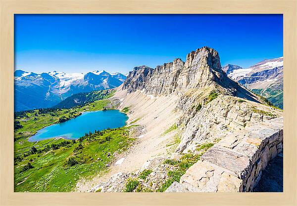 Glacier National Park Garden View