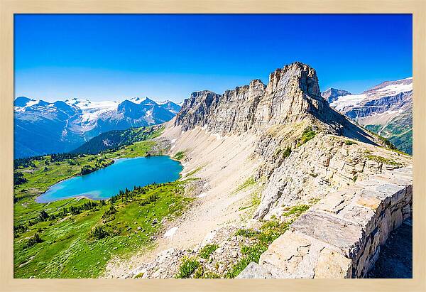 Glacier National Park Garden View