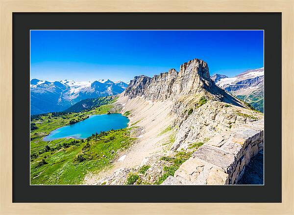 Glacier National Park Garden View