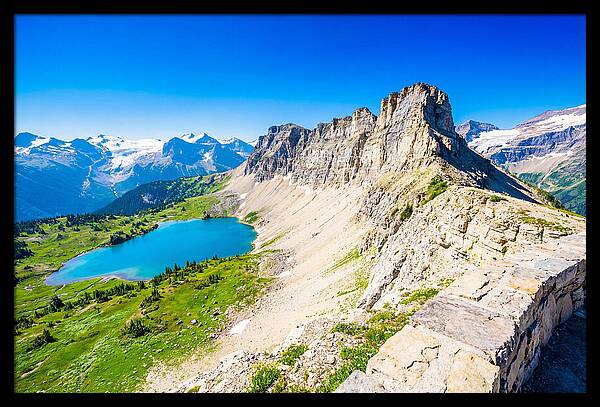 Glacier National Park Garden View