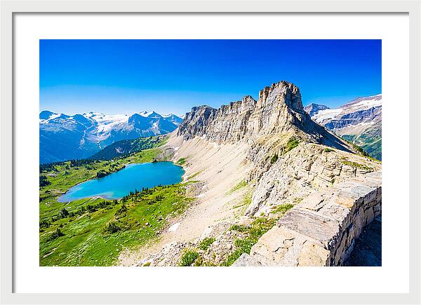 Glacier National Park Garden View