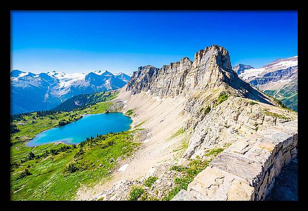 Glacier National Park Garden View