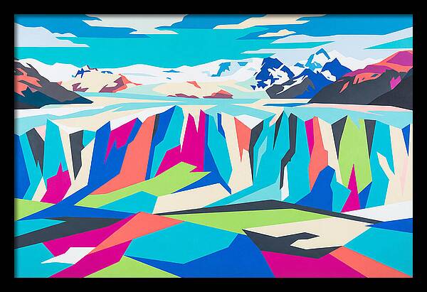Glacier Pop Landscape
