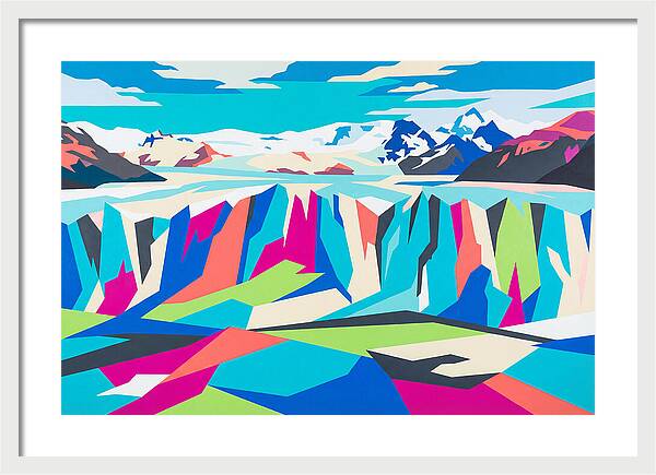 Glacier Pop Landscape