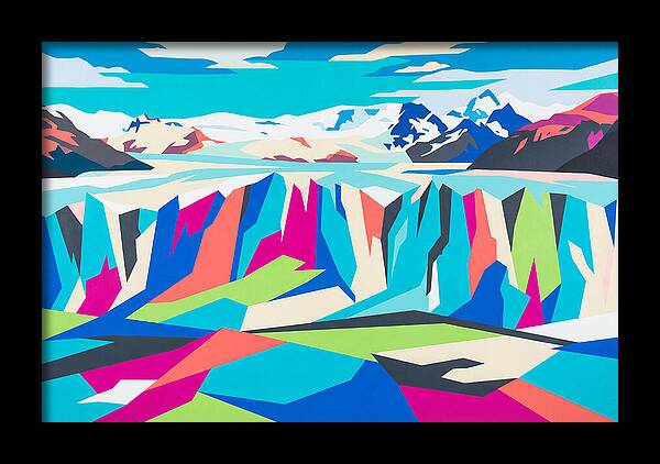 Glacier Pop Landscape