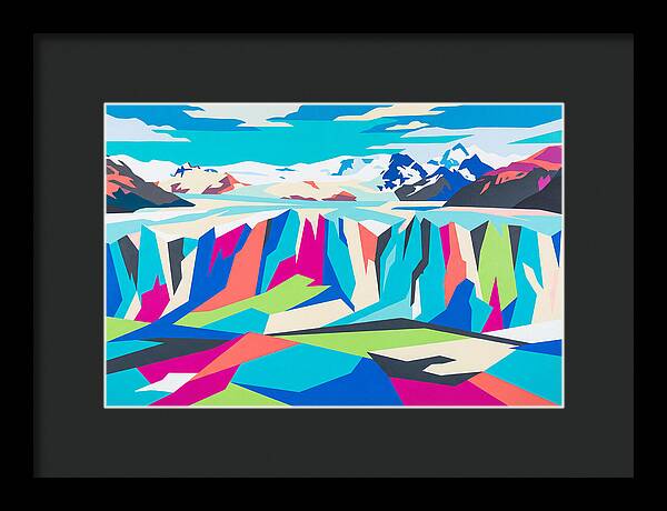 Glacier Pop Landscape