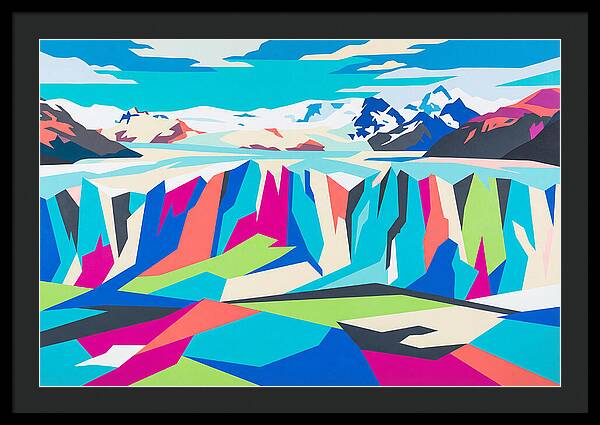 Glacier Pop Landscape