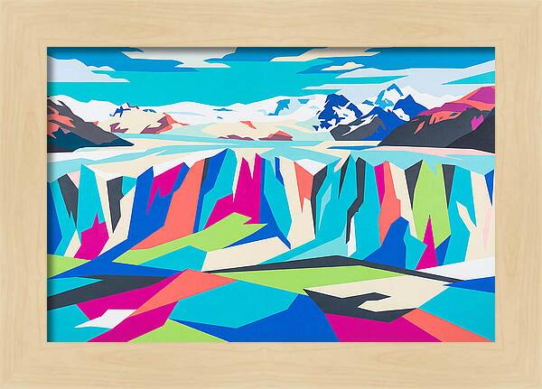 Glacier Pop Landscape