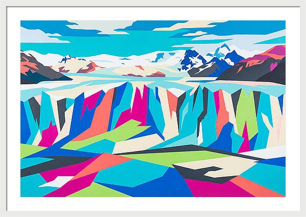 Glacier Pop Landscape