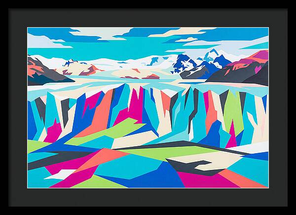 Glacier Pop Landscape
