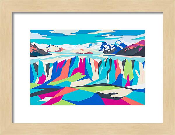 Glacier Pop Landscape
