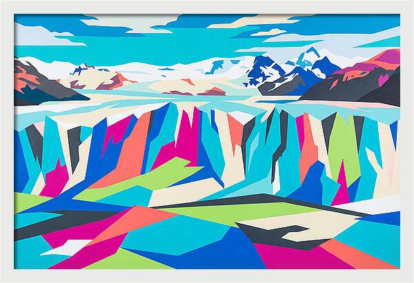 Glacier Pop Landscape