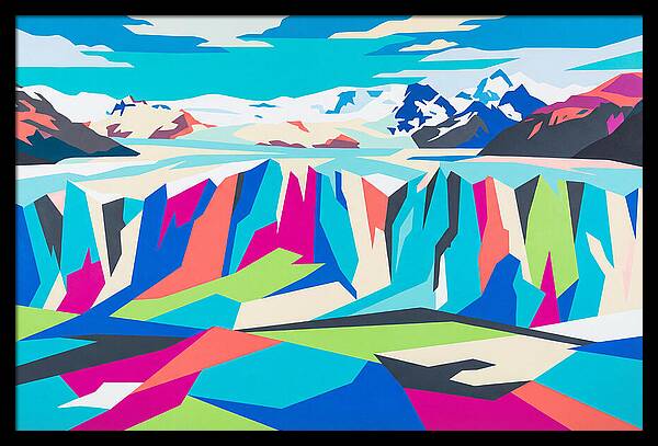 Glacier Pop Landscape
