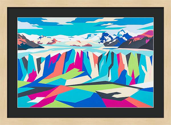 Glacier Pop Landscape