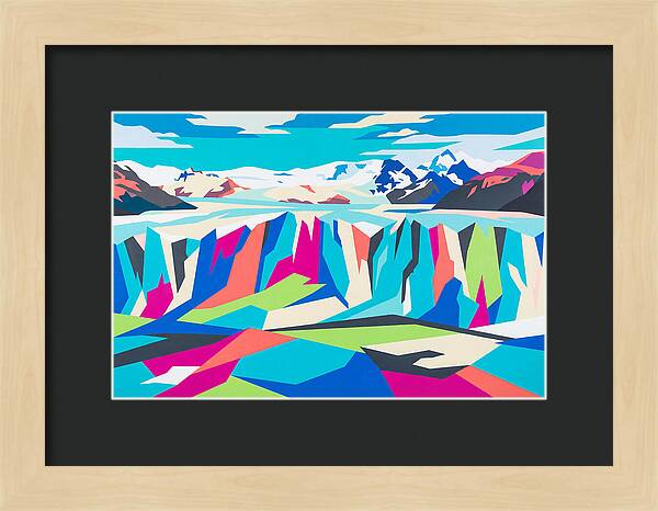 Glacier Pop Landscape