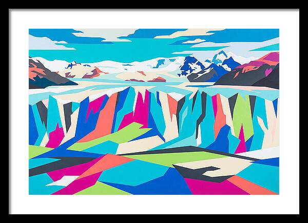 Glacier Pop Landscape