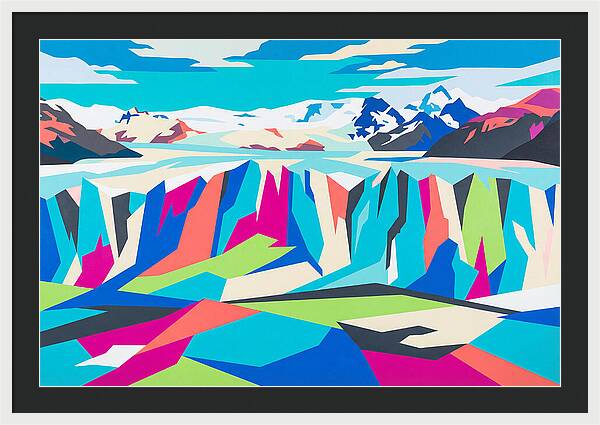 Glacier Pop Landscape