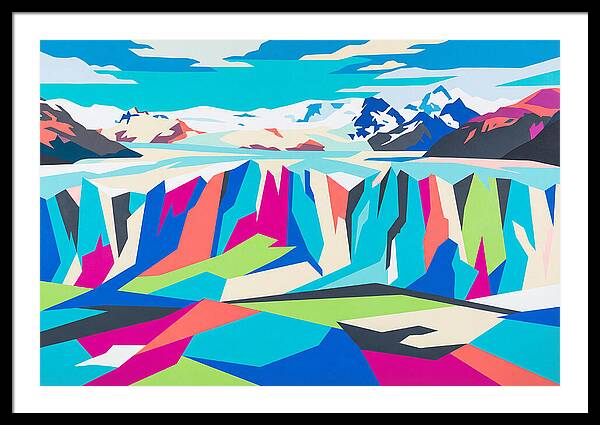 Glacier Pop Landscape