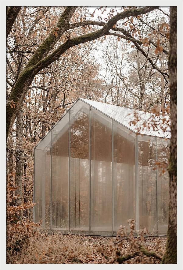 Glass Chapel Amidst Nature