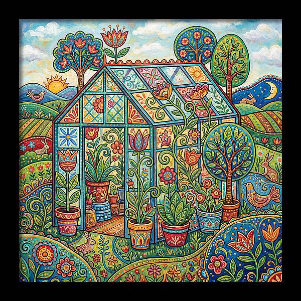 Glass Greenhouse Delight