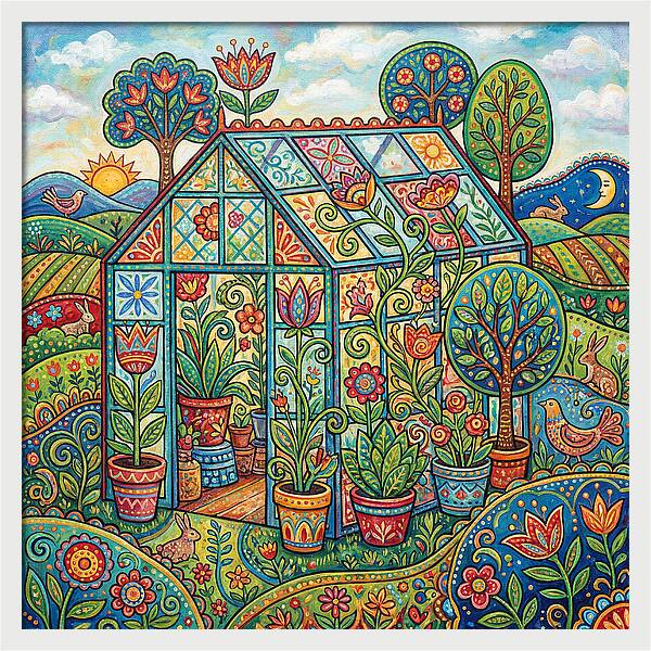 Glass Greenhouse Delight
