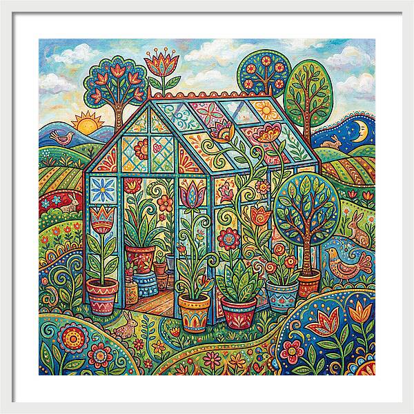 Glass Greenhouse Delight