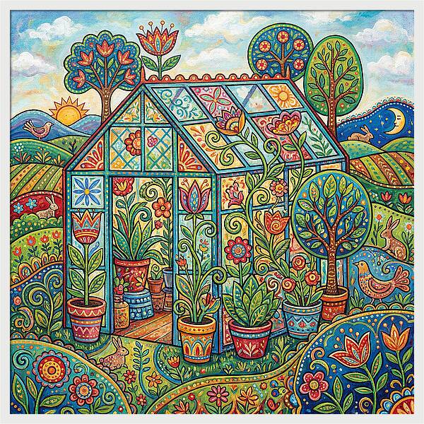 Glass Greenhouse Delight