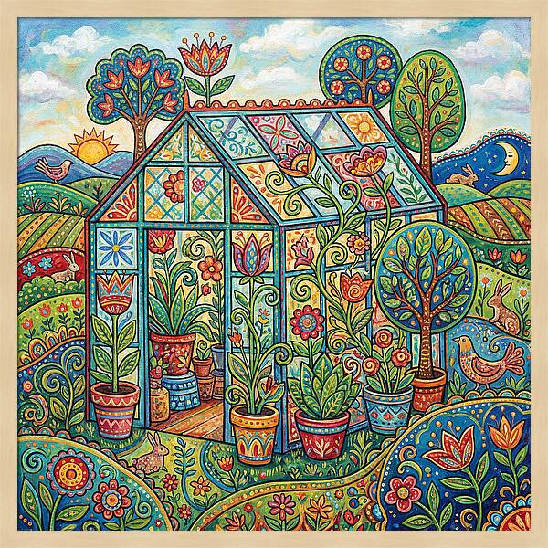 Glass Greenhouse Delight