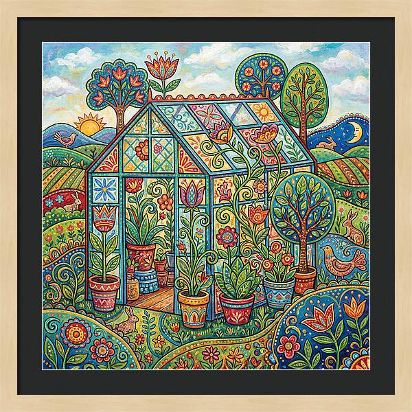 Glass Greenhouse Delight