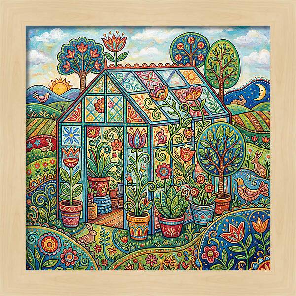 Glass Greenhouse Delight