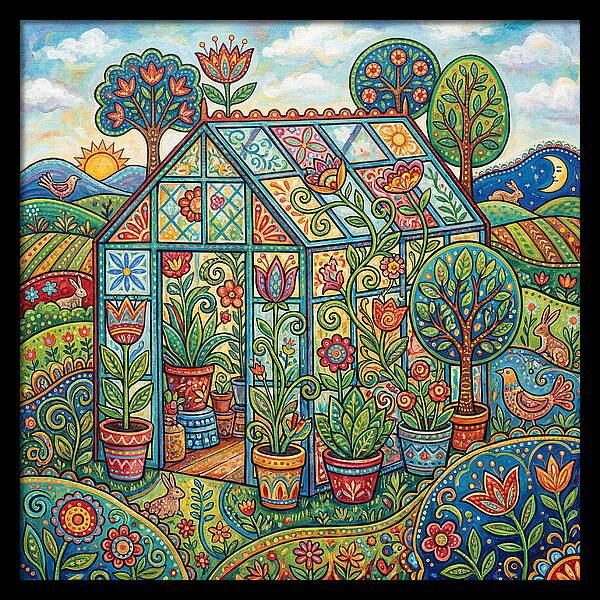 Glass Greenhouse Delight