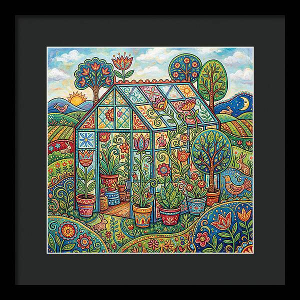 Glass Greenhouse Delight