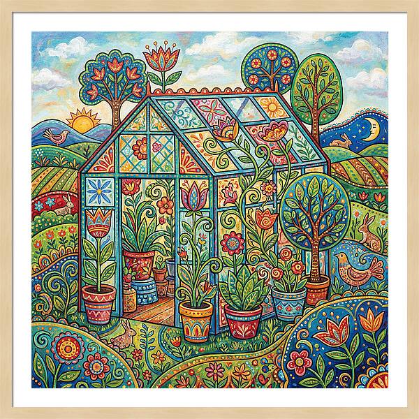 Glass Greenhouse Delight