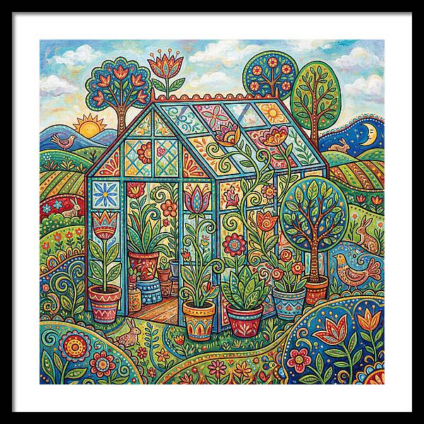 Glass Greenhouse Delight