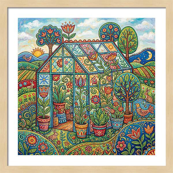 Glass Greenhouse Delight
